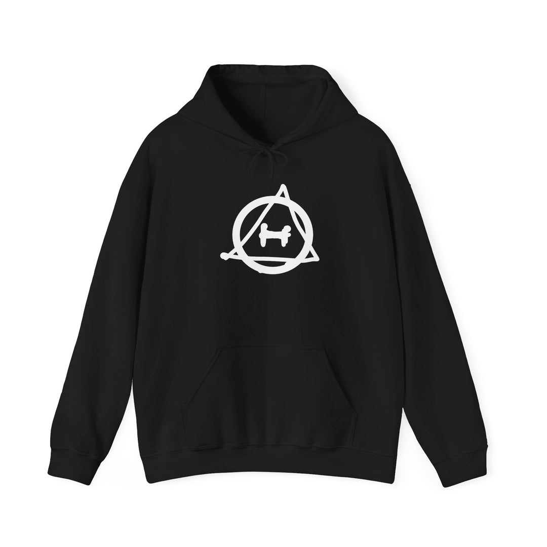 Therian Symbol Hoodie – Handgezeichnetes Theta-Delta
