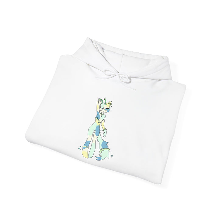 Pastel Star Alien Hoodie – Kawaii-Alien-Figur
