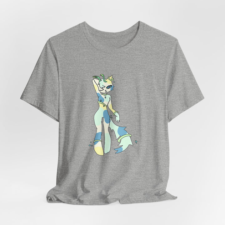 Pastel Star Alien Tee – Kawaii Alien Character T-Shirt