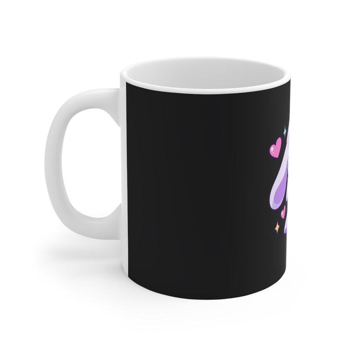 Ghost Bunny Mug – Cute Kawaii Ghost Coffee Mug 11oz