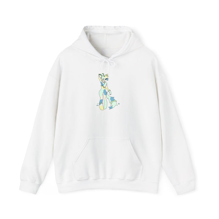 Pastel Star Alien Hoodie – Kawaii-Alien-Figur