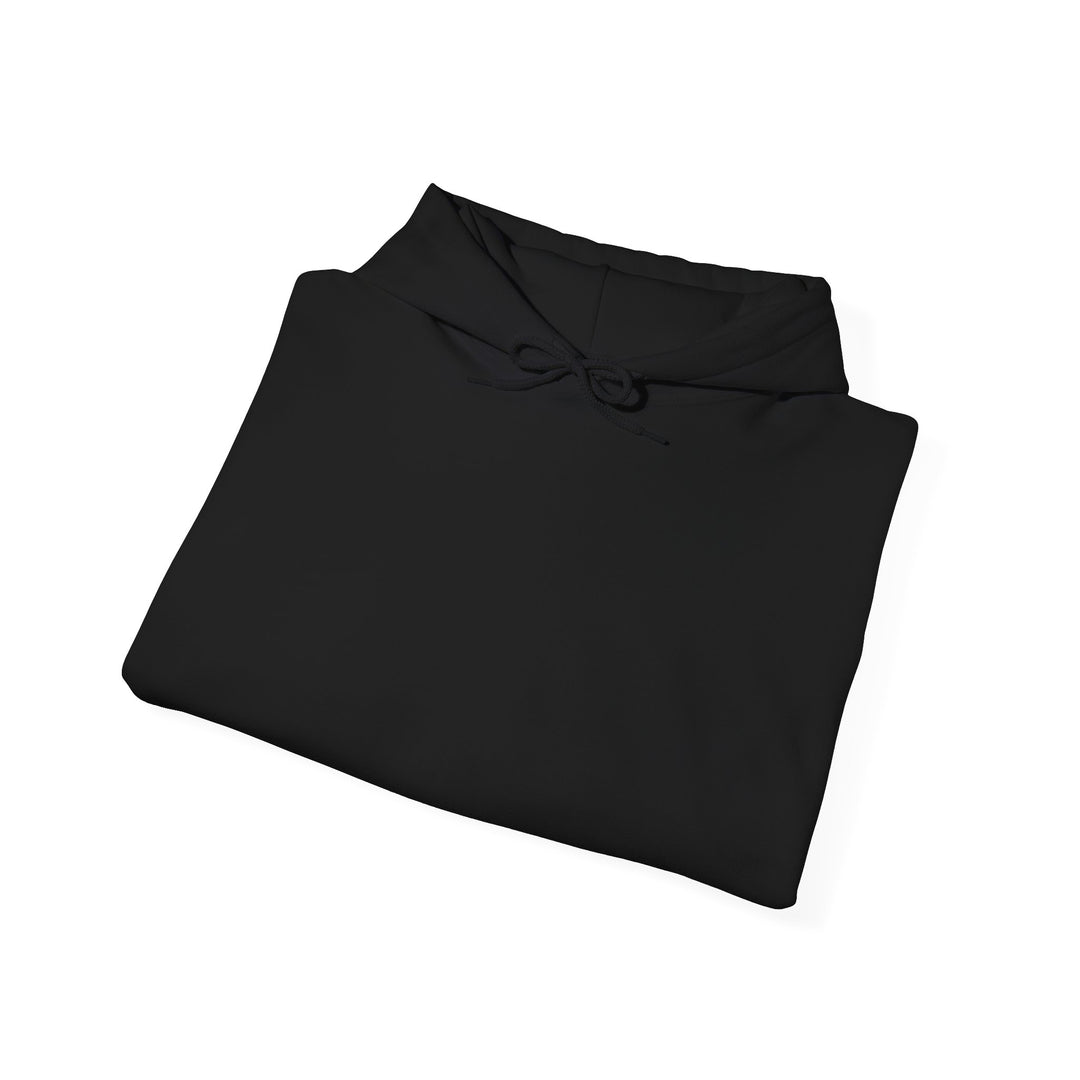 Stay Weird Hoodie – Schlafendes Fledermaus-Kätzchen, Rückendruck