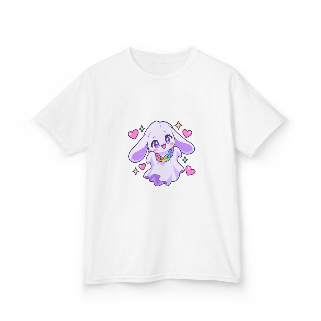 Geister-Hase Kinder-T-Shirt – Süßes Kawaii-Shirt