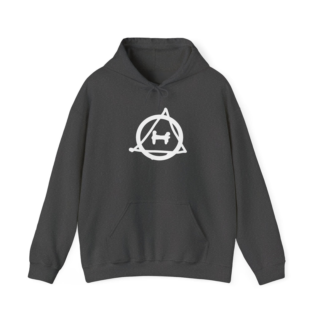 Therian Symbol Hoodie – Handgezeichnetes Theta-Delta
