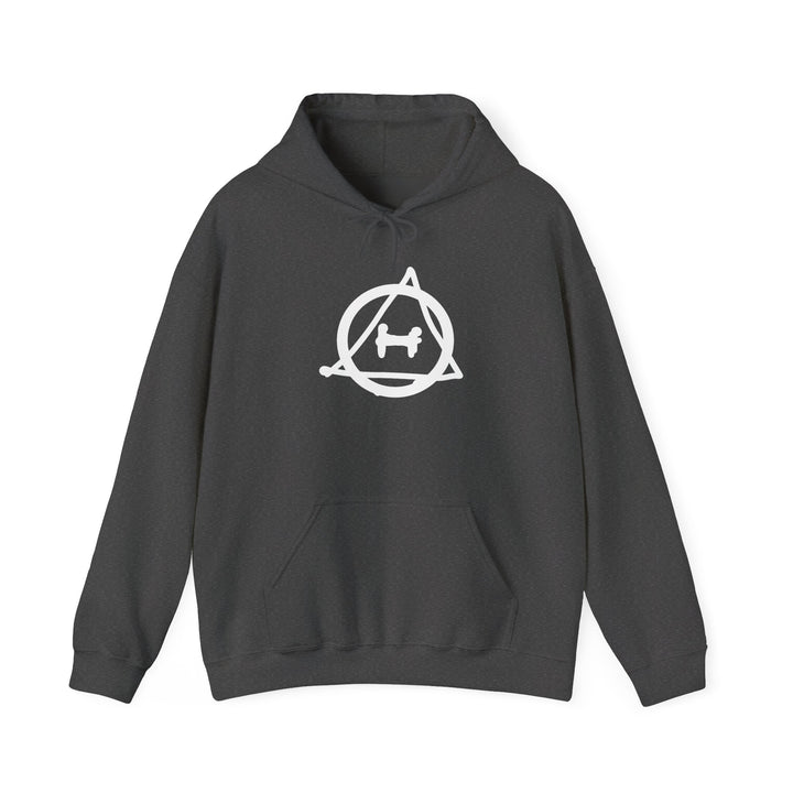 Therian Symbol Hoodie – Handgezeichnetes Theta-Delta