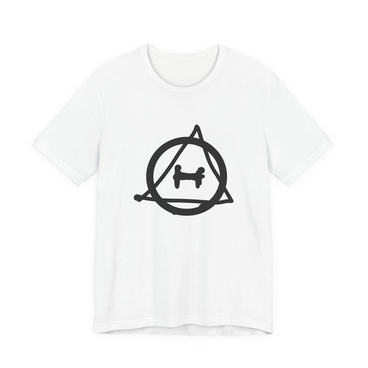 Therian Symbol Tee – Hand-Drawn Theta-Delta T-Shirt