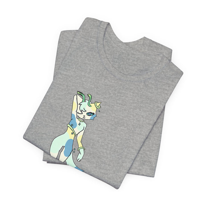 Pastel Star Alien Tee – Kawaii Alien Character T-Shirt