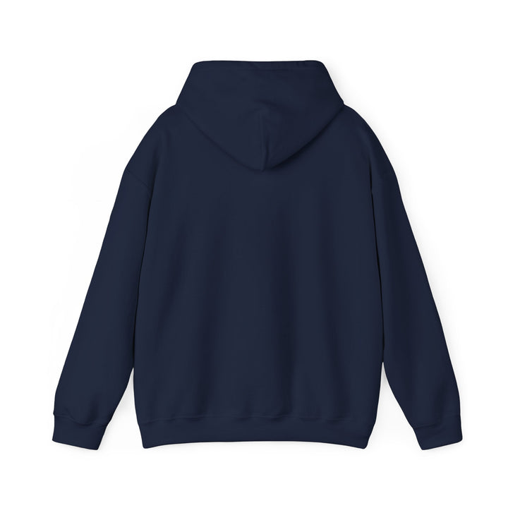 Therian Fish Bone Hoodie – Geometric Fish Skeleton with Lettering Hoodie