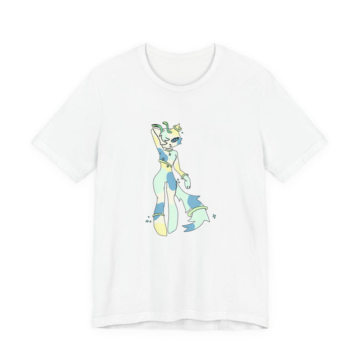 Pastel Star Alien Tee – Kawaii Alien Character T-Shirt
