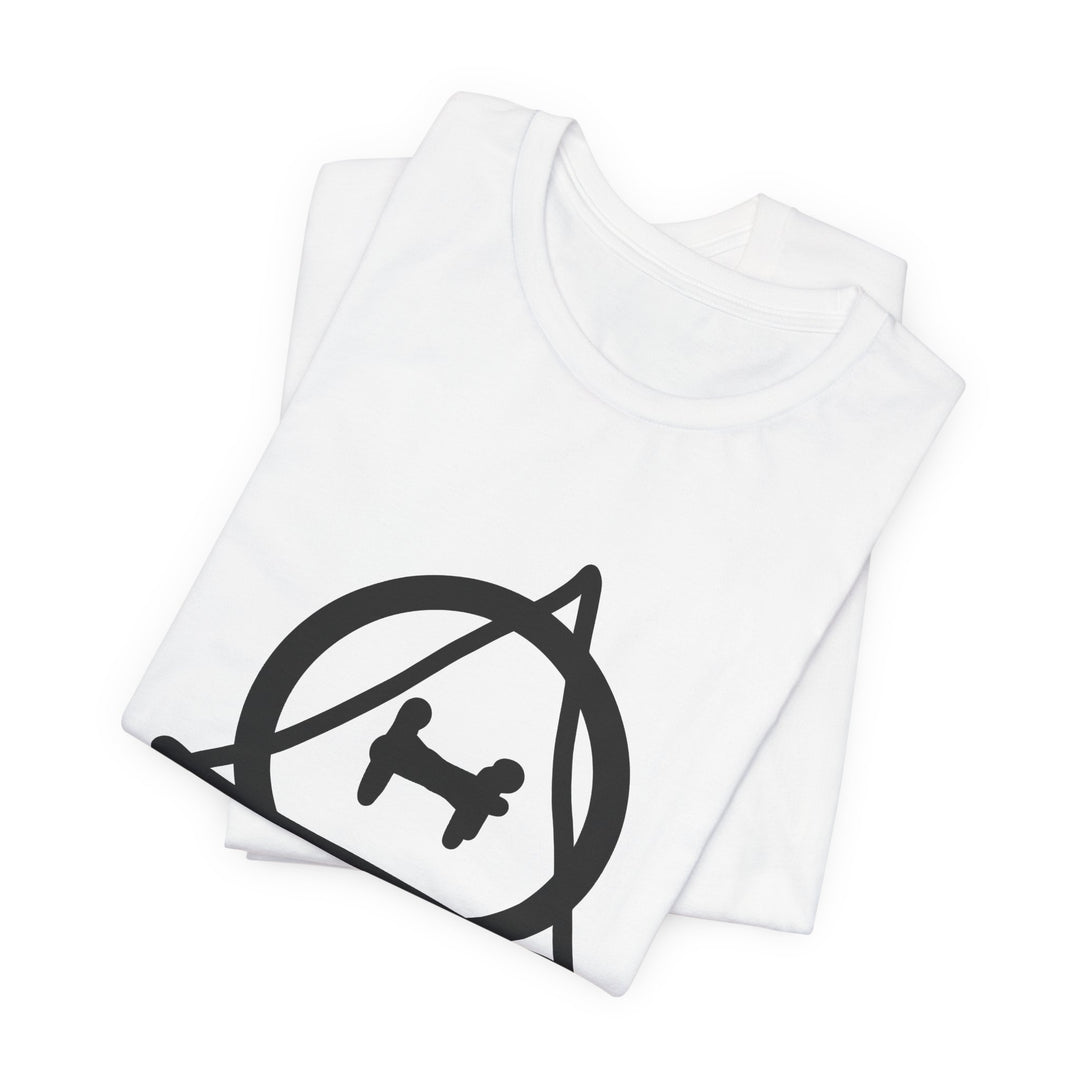 Therian Symbol Tee – Hand-Drawn Theta-Delta T-Shirt