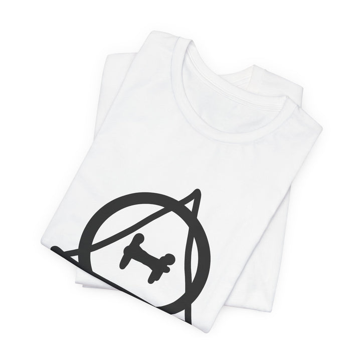 Therian Symbol Tee – Hand-Drawn Theta-Delta T-Shirt