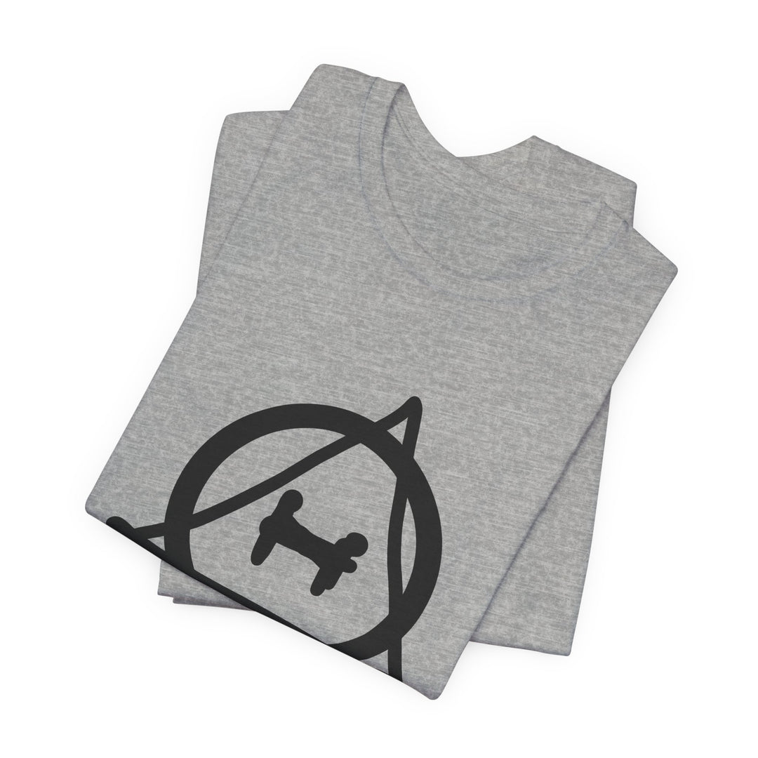 Therian Symbol Tee – Hand-Drawn Theta-Delta T-Shirt