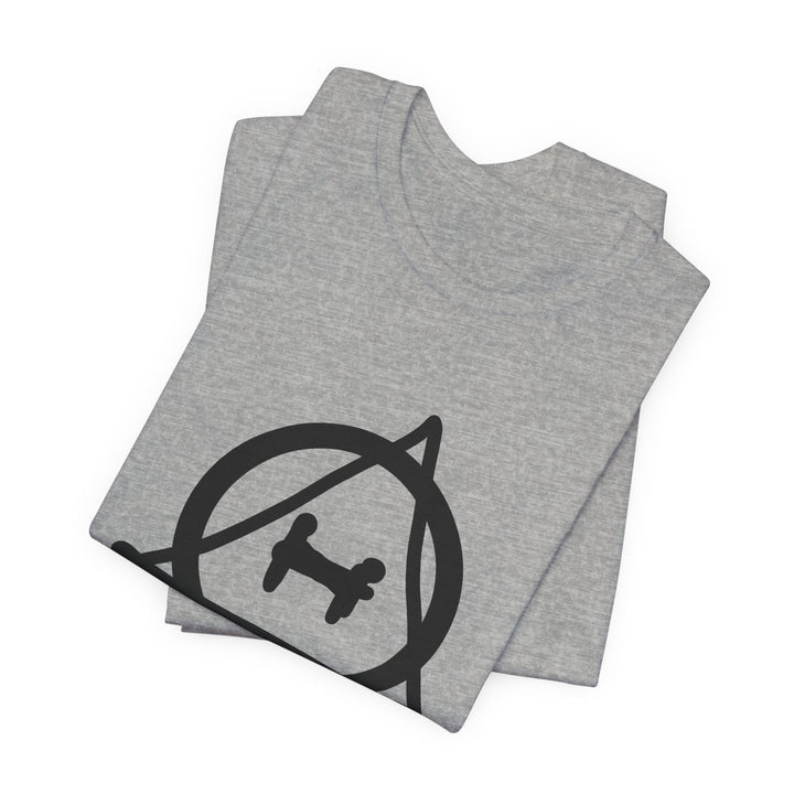 Therian Symbol Tee – Hand-Drawn Theta-Delta T-Shirt