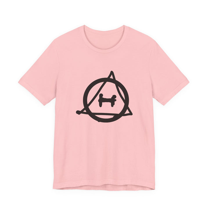Therian Symbol Tee – Hand-Drawn Theta-Delta T-Shirt
