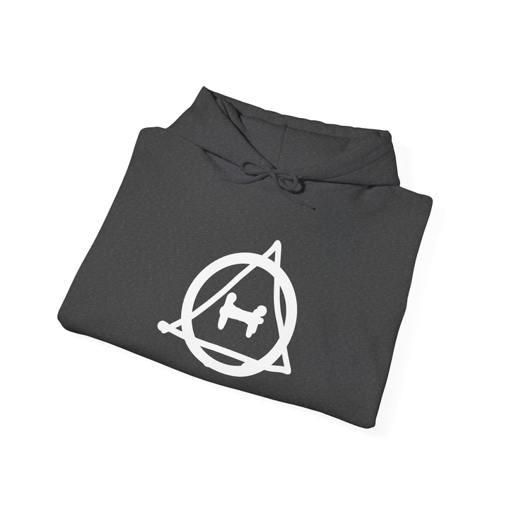 Therian Symbol Hoodie – Handgezeichnetes Theta-Delta