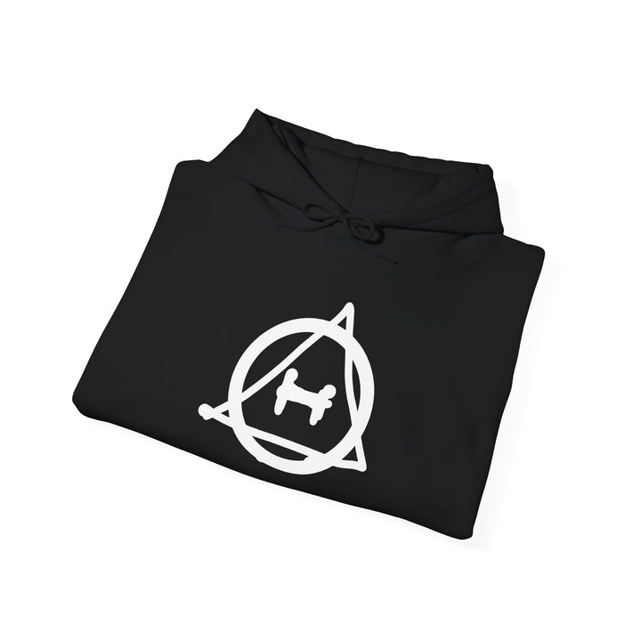 Therian Symbol Hoodie – Handgezeichnetes Theta-Delta